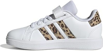 Adidas - Grand Court 2.0 - Schoenen - Wit - Gerecycled Synthetisch Leer