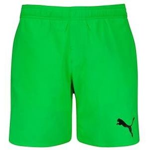 PUMA Swim Boys Medium Lengte Shorts 1P, Fluo Green., 116 cm