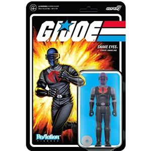 Super 7 Snake Eyes Cobra Piramide van Duisternis G.I. Joe Reactie Figuur