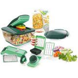 Nicer Dicer Chef - Keukenhulp - Rood - Roestvrij Staal