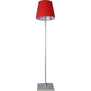 Unilux Ambiance Lumi Led-vloerlamp, lampenkap, rood