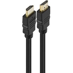 EWENT SOHO HDMI A/M kabel - HDMI A/M 1.4M 10.0M zwart/goud