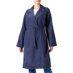 VERO MODA Dames Vmneel Long Trenchcoat, navy blazer, XS