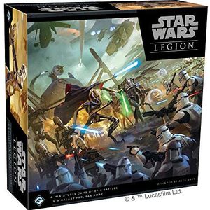 Fantasy Flight Games Atomic Mass Games, Star Wars Legion: Clone Wars Core Set, Unit Expansion, Miniatures Game, Ages 14+, 2 Players, 90 Minutes Playing Time