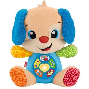 Fisher-Price JFD26 educatief speelgoed voor pasgeborenen, lachen en leren van muziek, voor baby's vanaf 6 maanden, meertalig: Italiaans, Spaans, Portugees, Engels, Engels