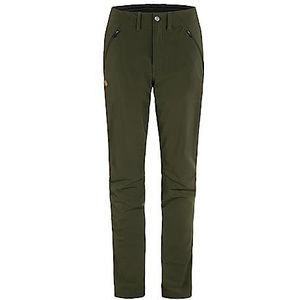 Fjallraven 87101-662 Abisko Trail Stretch Broek W Broek Dames Deep Forest Maat 44 / R