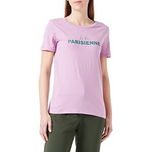 ICHI Dames IHCAMINO SS11 T-shirt, 163110/Smoky Grape, XS