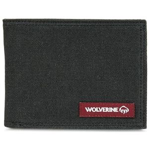 Wolverine Guardian katoenen passcase portemonnee voor heren, met RFID-bescherming, zes kaartsleuven en twee steekzakken, Onyx, eenheidsmaat