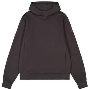 Sweatstof - Effen - Capuchon - Losse Pasvorm - Lange Mouw