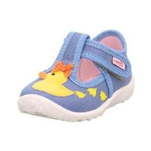 Superfit meisjes spotty pantoffels, Lichtblauw 8400, 18 EU