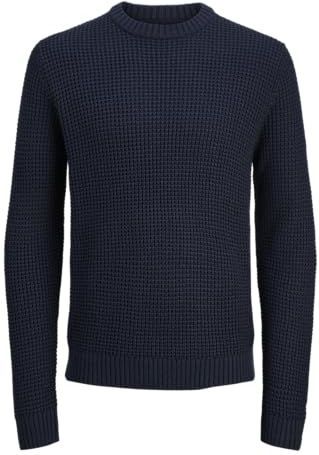 Jack & Jones - JJLINK - Trui - Nachtblauw - Lange Mouw