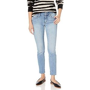 NYDJ Women's Petite Marilyn Straight Jeans In Premium Lightweight Denim, Heyburn Wash, 12P