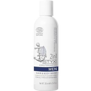 Styx - Kruidentuin MEN - 2in1 Hair & Body Wash - 200 ml