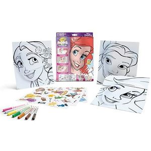 Crayola POPS - 3D-activiteitenset, om te kleuren en 3D-tekeningen te creëren, creatieve activiteit en cadeau voor kinderen, Disney Princess-thema, vanaf 6 jaar, 04-0743