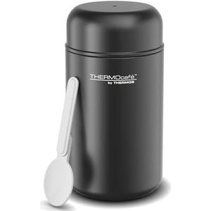 THERMOS, TC DAILY FOOD JAR 0,40 l, roestvrij staal thermosfles voor eten met lepel van kunststof, 6 uur warm/12 uur koud, lunchpot, geïsoleerde voedselcontainer voor soep, by THERMOS, roestvrijstalen