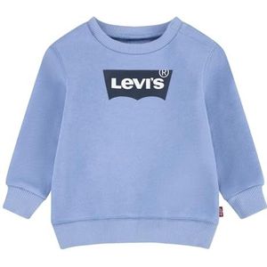 Levi's Batwing Crewneck 6e9079 Sweatshirt voor jongens, Blauwe weergave, 3 maanden