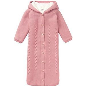 Noppies Unisex Baby U Sleepingbag Knit Narni slaapzak, oud roze, outerwear 80 EU