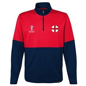FIFA Officiële Fifa World Cup 2022 1/4 Zip Pull Over - England Quarter Zip Pull Over (pak van 1)