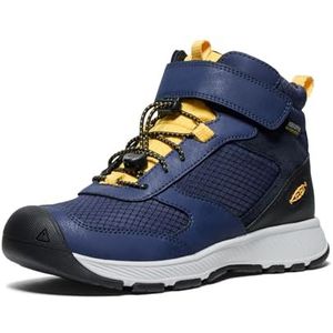 Keen - SKUA MID WP - Wandelschoenen - Naval Academy/Yolk Yellow - Waterdicht