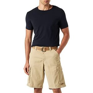 Lee Wyoming Cargo Shorts Relaxed Buff Mens 40W, Buff, 40