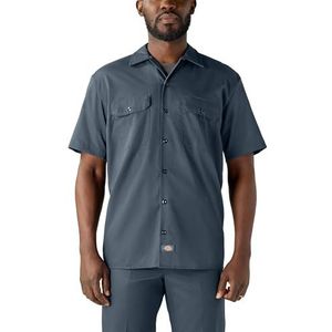 Dickies Work Shirt met korte mouwen voor heren, vrijetijdshemd