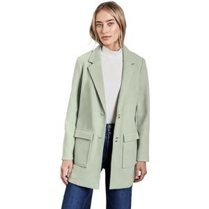 Street One Damesjas met reverskraag, groen (light mint), 34