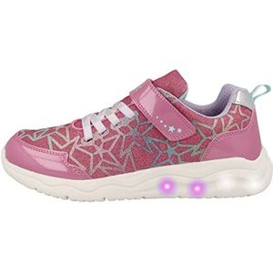 Geox J Phyper Girl sneakers voor meisjes, Fuchsia Multicolor, 33 EU