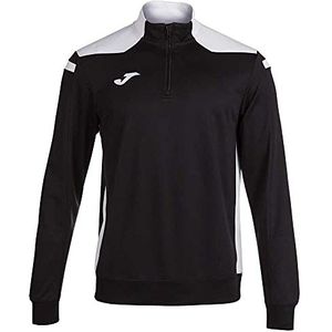 Joma Heren 101952.102.3XS Sweatshirt, zwart-wit, normale maat, zwart-wit, 3XS