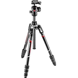 Manfrotto Befree Advanced Twist Camera statief kit reisstatief kit met vloeistofkop en draaisluiting, draagbaar en compact, carbon camera statief voor DSLR, reflex, spiegloos, camera-accessoires