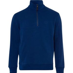 BRAX Heren Style Steve Cotton Liquid Interlock Sweatshirt in Cleaner-Look Sweatshirt, Infinity, L