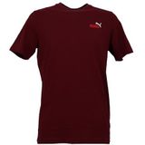 PUMA - Essentiel - T-shirt - Bordeaux - Katoen