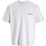 JACK & JONES Shirt 'JCOUnion'  donkerblauw / wit gemêleerd