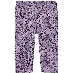 Capri Broek - Levende Print - Jersey Katoenmix