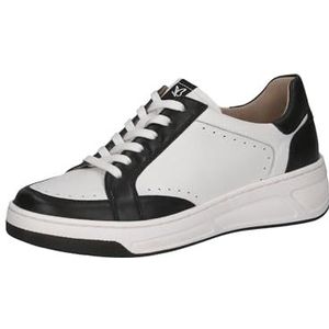 Caprice Damessneakers, wit/zwart, 42 EU, wit zwart, 42