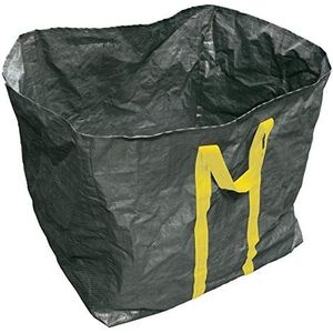 Windhager Tuinbag Cubus XL, tuinzak, afvalzak, bladzak, tuin, compostzak, bijzonder robuust en scheurvast, 250 l, 60 x 60 x 70 cm, 150 g/m², 07086, antraciet