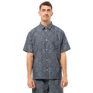 Jack Wolfskin Karana hemd, nachtblauw, M heren, Nachtblauw., M