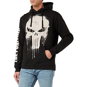 Marvel Heren Punisher Schedel Hoodie Hooded Sweatshirt