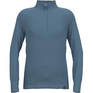 Odlo Actief Warm Thermisch ondergoed voor kinderen, sportondergoed voor meisjes en jongens, lange mouwen, thermoshirt