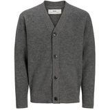 Rddlarry Knit Cardigan L/S Sn, gemengd grijs, L