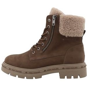 Tom Tailor - Winterlaarzen - Bruin - Suèdeleer - Blokhak