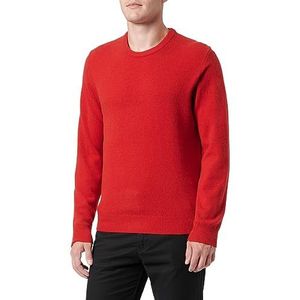 Hackett London Heren Lamswol Crew No Lg Pullover Sweater, Rood (Rode Appel), XL