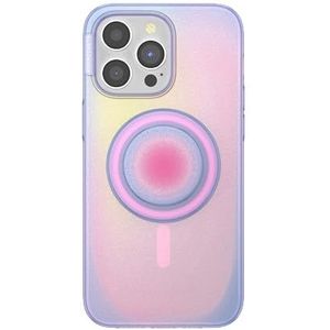 PopSockets: PopCase PlantCore voor MagSafe - Plantaardige Hoesje voor iPhone 15 Pro Max met een MagSafe-compatibele PopGrip - Telefoonstandaard en Grip met Verwisselbare Top - Aura