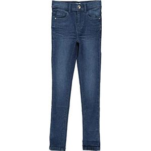 NAME IT Nkfpolly Dnmtasi Pant Noos Jeans voor dames, blauw (medium blue denim)