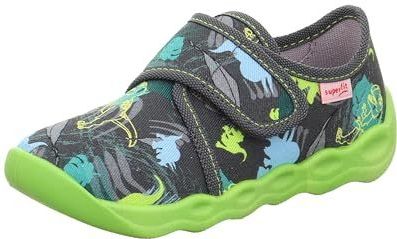Superfit Jungen BUBBLE Hausschuhe, GRAU/MEHRFARBIG 2010