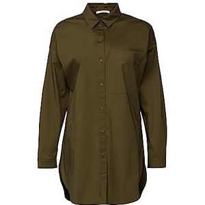 edc by ESPRIT Dames 013CC1F308 blouse, 350/kaki groen, M, 350/kaki green., M