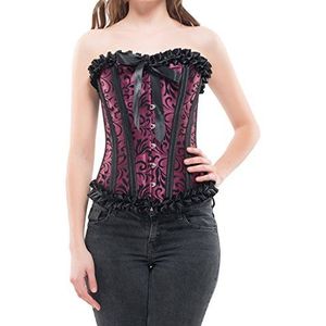 Intimax corsets lencería y moda Emie Korset voor dames, paars, S, Paars, S