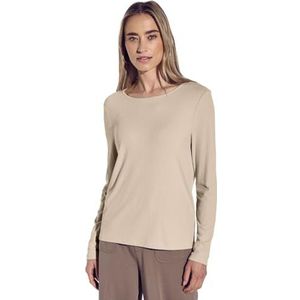 Street One - A322919 - T-shirt - Beige - Katoen
