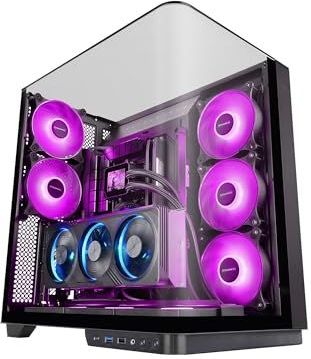 Mars Gaming - MC-INFINIO - PC Behuizing - Zwart - Gehard Glas