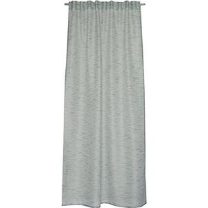 Schöner Wohnen 70502-010 Meshwork sjaal met verborgen lussen, polyester, grijs, 250 x 130 cm