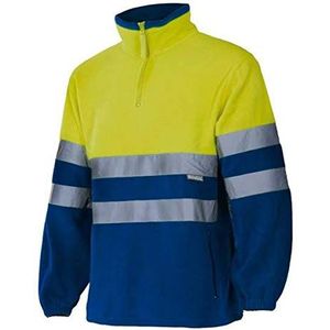 Velilla 182 70 3XL fleecejack met hoge zichtbaarheid, neongeel, maat 3XL